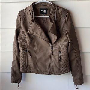 YMI Faux Leather Jacket